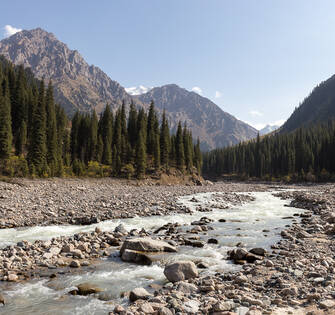 Река Левый Талгар