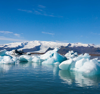 Самая большая ледниковая лагуна в Исландии